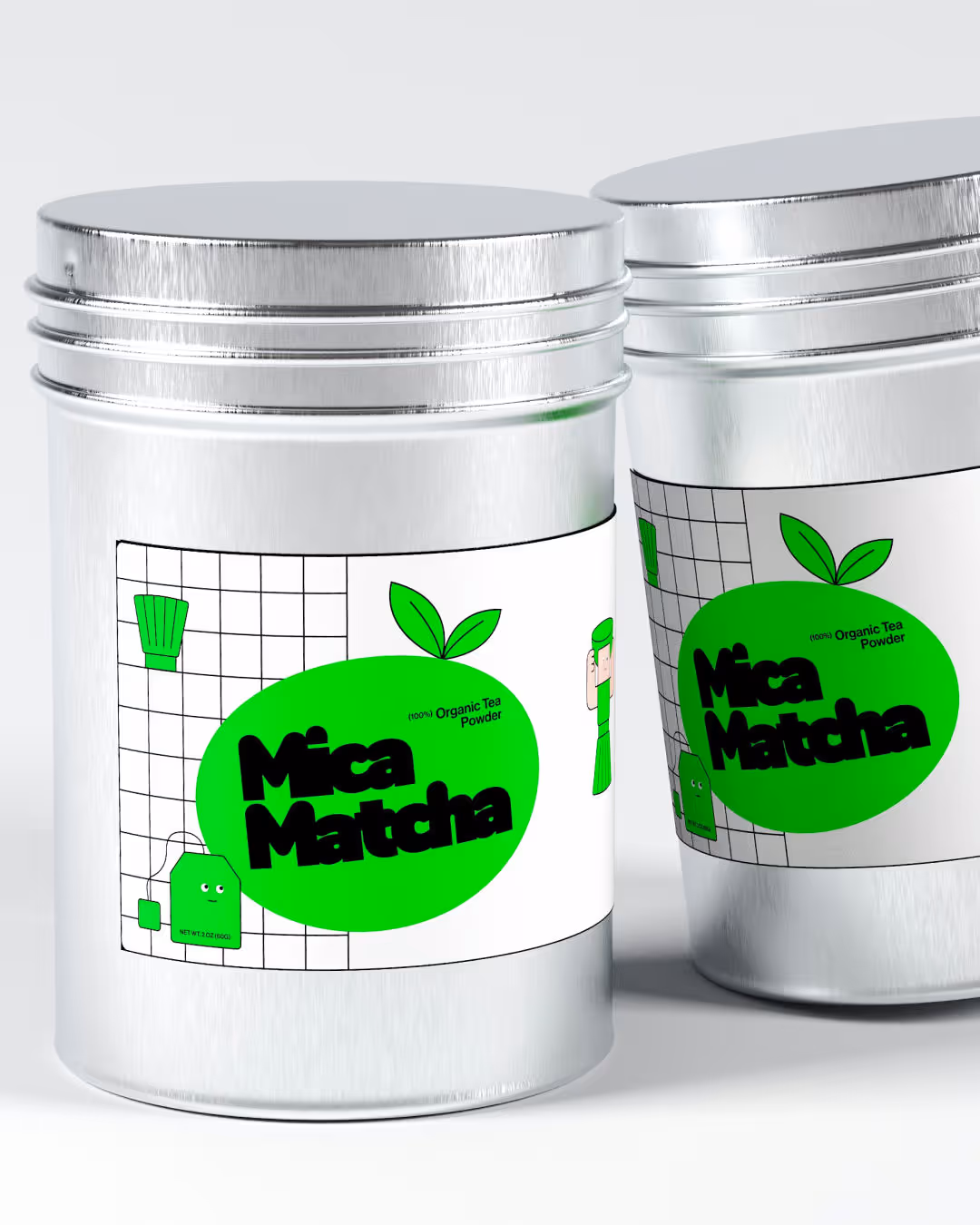 Mica Matcha – Food & Beverage identity by davka-design