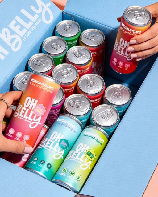Oh Belly — Probiotic Soda Branding – Food & Beverage identity by clemarastudio, additional view 5 of 8