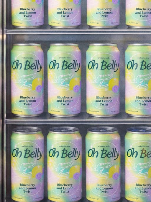 Oh Belly - prebiotic soda – Food & Beverage identity by caps-studio, additional view 6 of 7