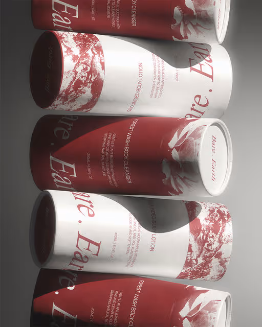 Bare . Earth – Beauty & Personal Care identity by Jeremiah Haastrup, additional view 8 of 9
