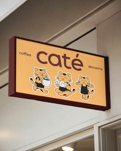 CATÉ – Food & Beverage identity by munacadesigns, additional view 6 of 9