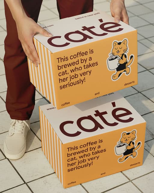 CATÉ – Food & Beverage identity by munacadesigns, additional view 2 of 9