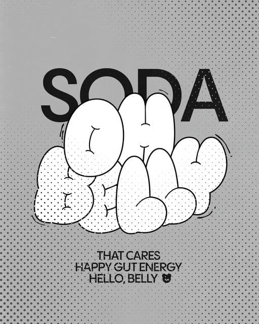 Oh Belly – Food & Beverage identity by davka-design, additional view 7 of 9