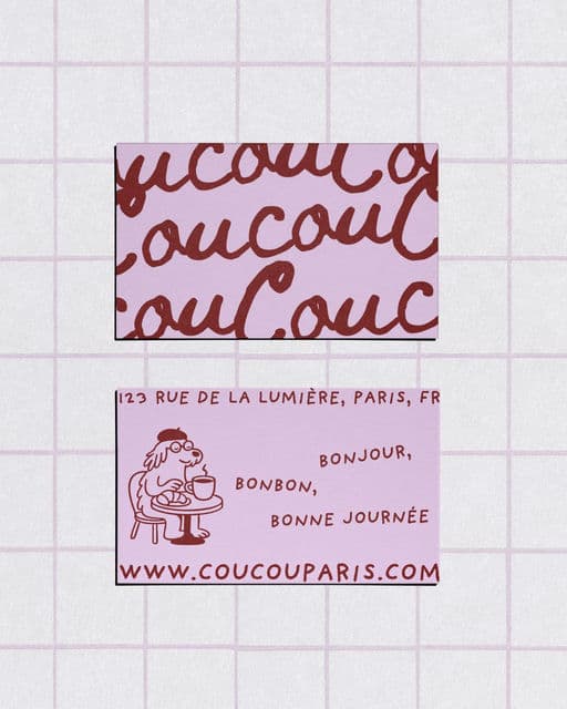 Coucou – Food & Beverage identity by studio-bainne, additional view 4 of 9