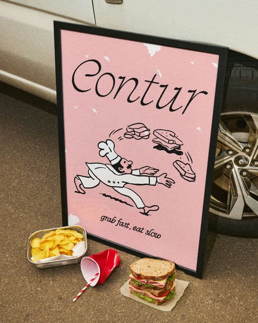 Contur – Food & Beverage identity by studio-bainne, additional view 6 of 9