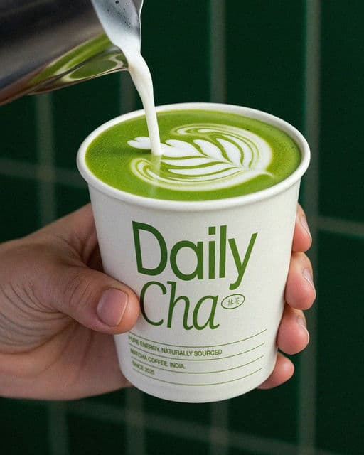Dailycha – Food & Beverage identity by amrithsdesign, additional view 6 of 9