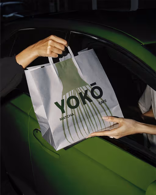 YOKŌ Matcha Cafe – Food & Beverage identity by Jeremiah Haastrup, additional view 8 of 9