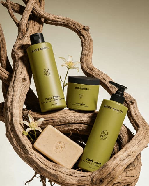 Bare Earth — Branding & Packaging – Beauty & Personal Care identity by clemarastudio, additional view 9 of 9