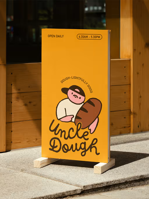 Uncle Dough – Food & Beverage identity by Studio Skojie, additional view 8 of 9