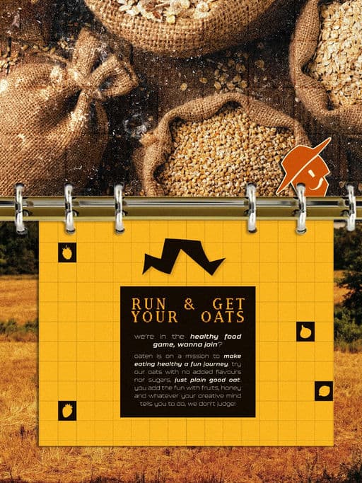 Oaten – Food & Beverage identity by marianaaworks, additional view 6 of 9