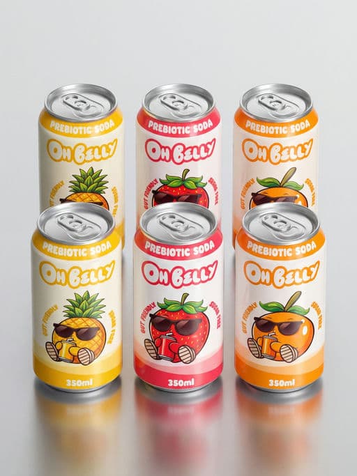 Oh Belly | Can Branding and Packaging