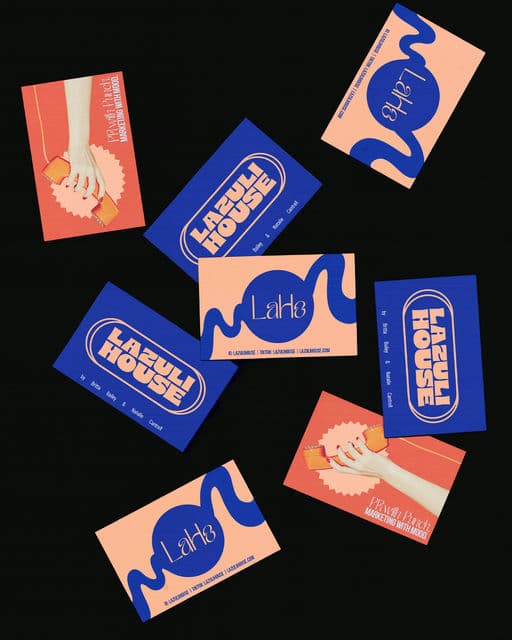 LAZULI HOUSE – Agency & Studio identity by Notblankdesigns, additional view 3 of 9