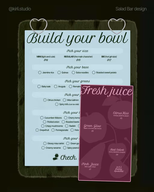 Toss Bar - Chic Salad Bar