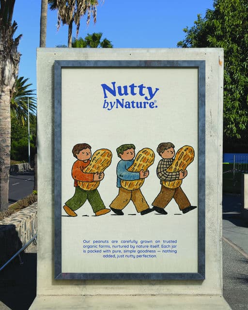 Nutty by Nature – Food & Beverage identity by siyart, additional view 3 of 9