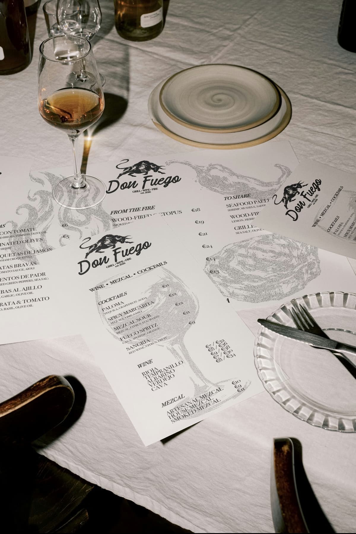DON FUEGO – Food & Beverage identity by ana-grpx
