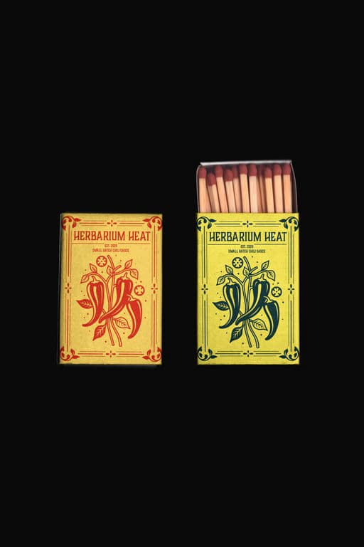 HERBARIUM HEAT 🌶️ – Food & Beverage identity by ana-grpx, additional view 2 of 7