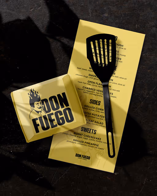Don Fuego – Food & Beverage identity by wooo.designs, additional view 5 of 8