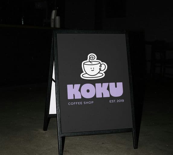 KOKU Coffee Shop Branding – Food & Beverage identity by afinaiskandar, additional view 6 of 9