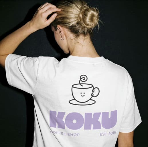 KOKU Coffee Shop Branding