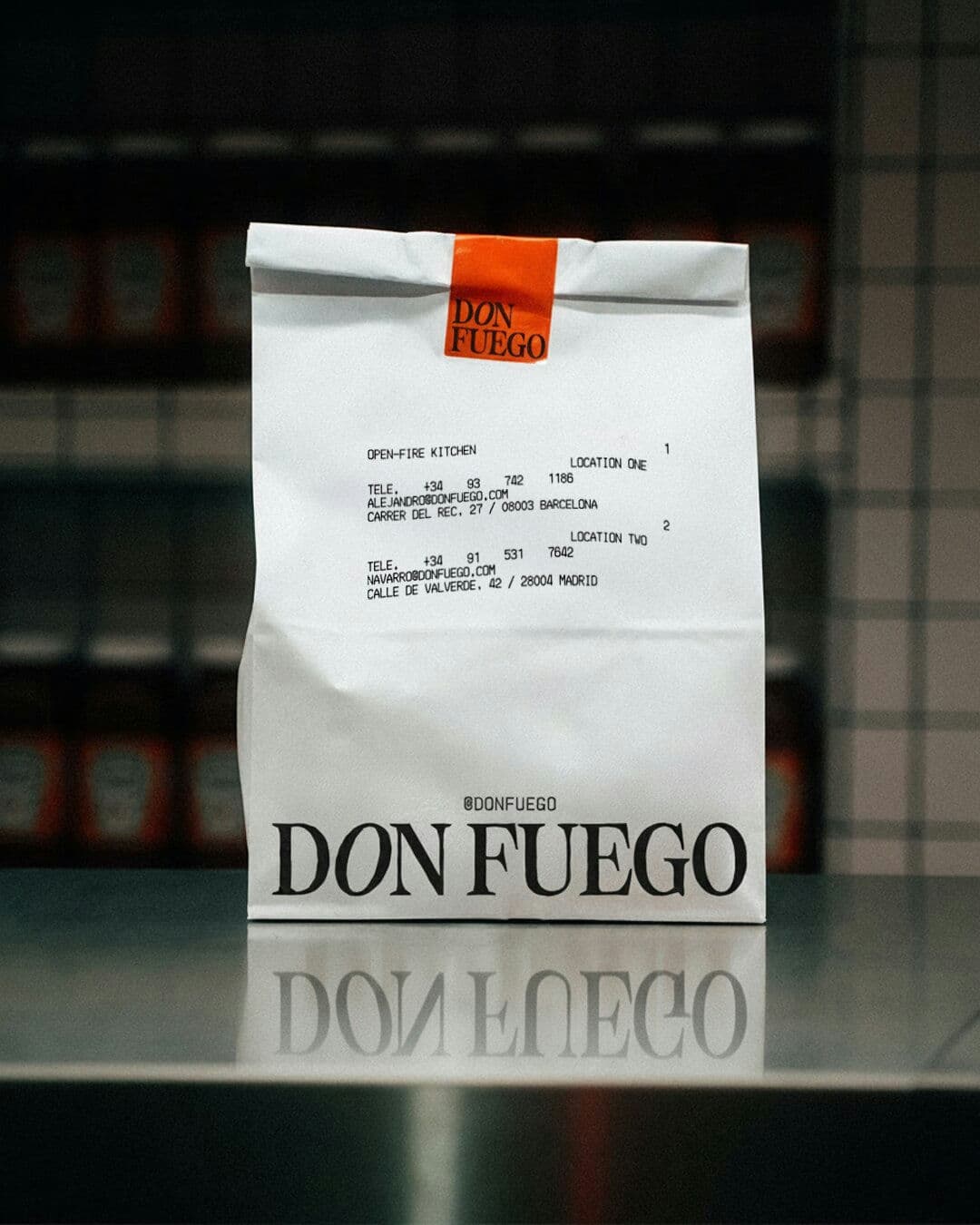 DON FUEGO - Open-flame Kitchen – Food & Beverage identity by wesley-jpg