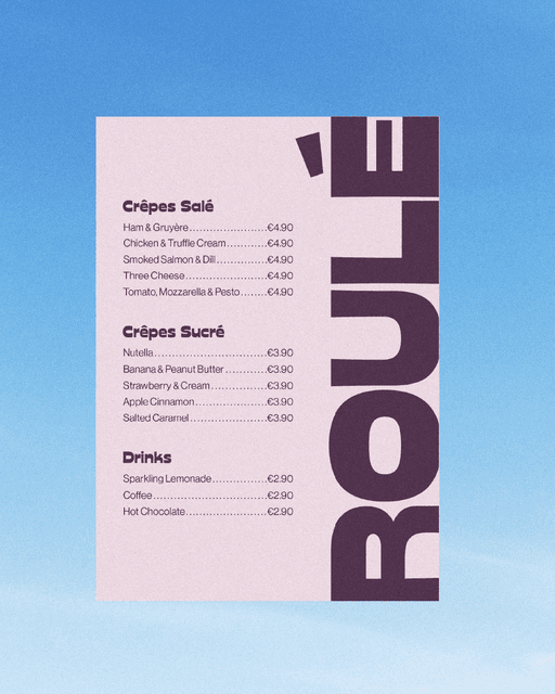 Roulé – Food & Beverage identity by artworkbysofia, additional view 2 of 5