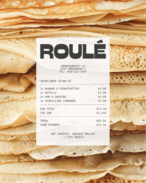 Roulé – Food & Beverage identity by artworkbysofia, additional view 3 of 5