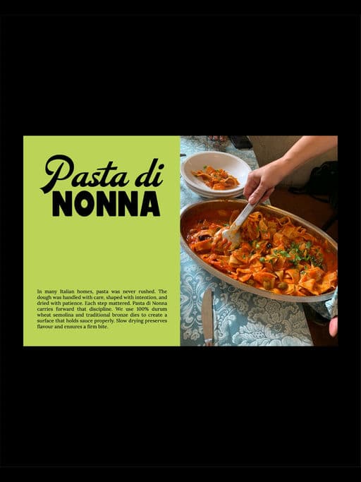 Brand Identity - Pasta di Nonna 🍝 – Food & Beverage identity by brands-by-chavi, additional view 3 of 9