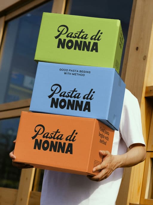Brand Identity - Pasta di Nonna 🍝 – Food & Beverage identity by brands-by-chavi, additional view 7 of 9