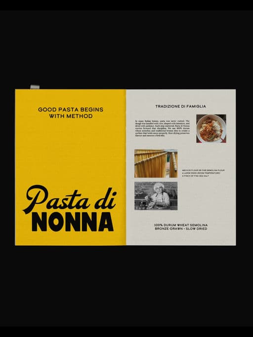 Brand Identity - Pasta di Nonna 🍝