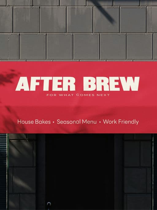 After Brew Cafe – Food & Beverage identity by brands-by-chavi, additional view 4 of 9