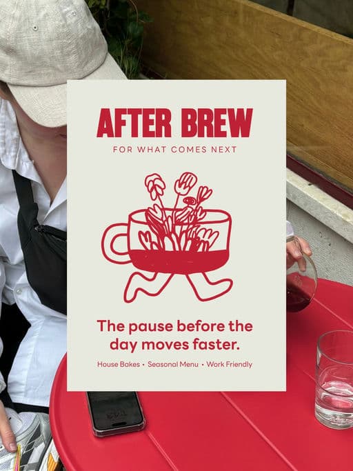 After Brew Cafe – Food & Beverage identity by brands-by-chavi, additional view 9 of 9