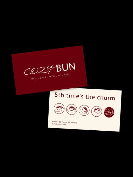 Cozy Bun bakery-cafe – Food & Beverage identity by Panos Kyriopoulos, additional view 8 of 9