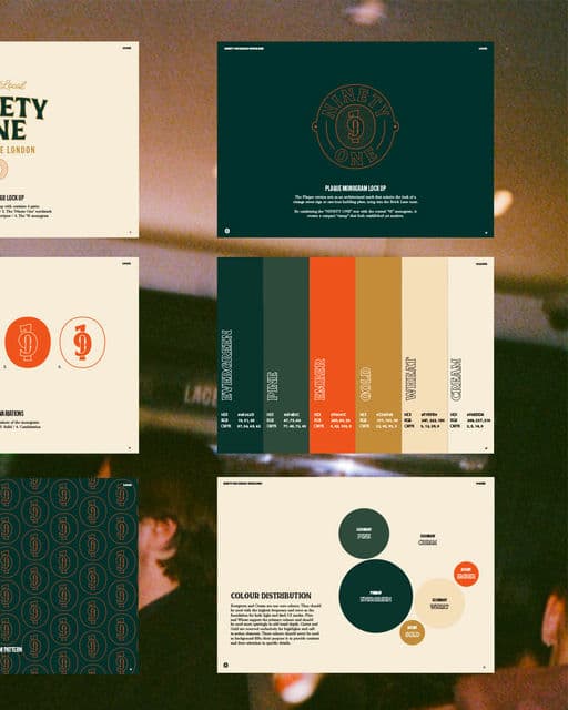 Ninety One – Food & Beverage identity by another-kind-studio, additional view 3 of 9