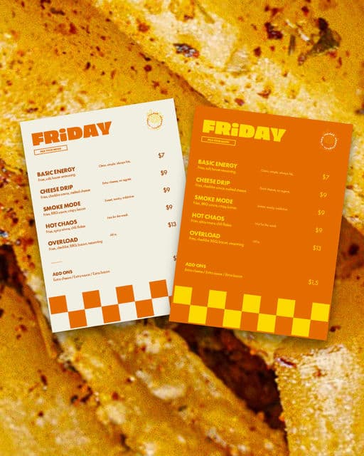 FRIDAY | Branding & Art Direction – Food & Beverage identity by creativ.na, additional view 8 of 9