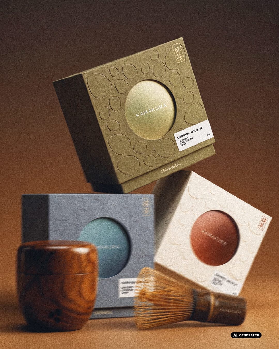 Kamakura – Food & Beverage identity by Deka Studio, AI GENERATED