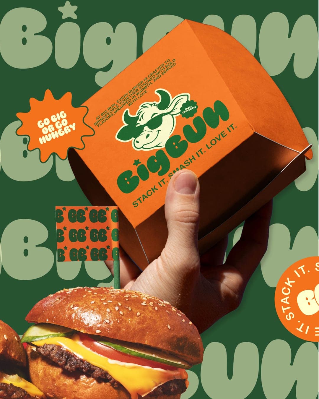 Big ban – Food & Beverage identity by By siddika, additional view 3 of 6