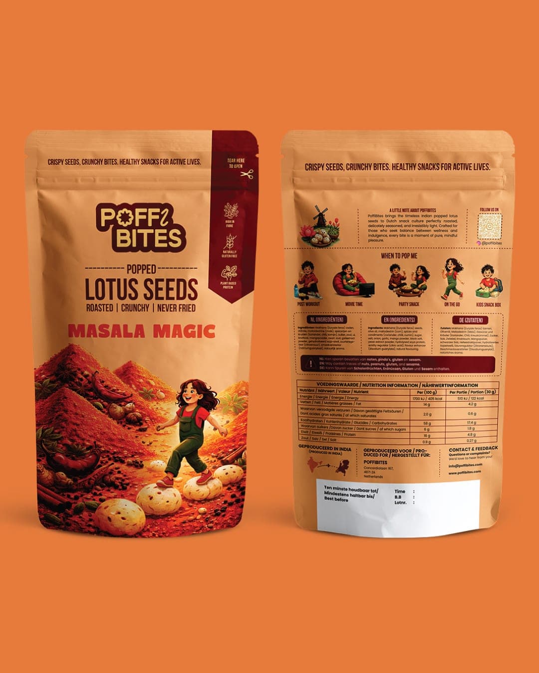 Poffibites | Popped Lotus Seeds