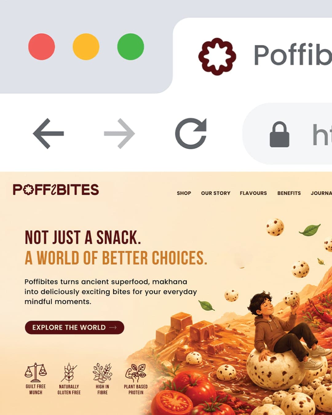 Poffibites | Popped Lotus Seeds