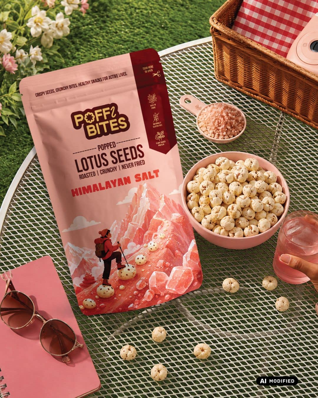 Poffibites | Popped Lotus Seeds – AI MODIFIED