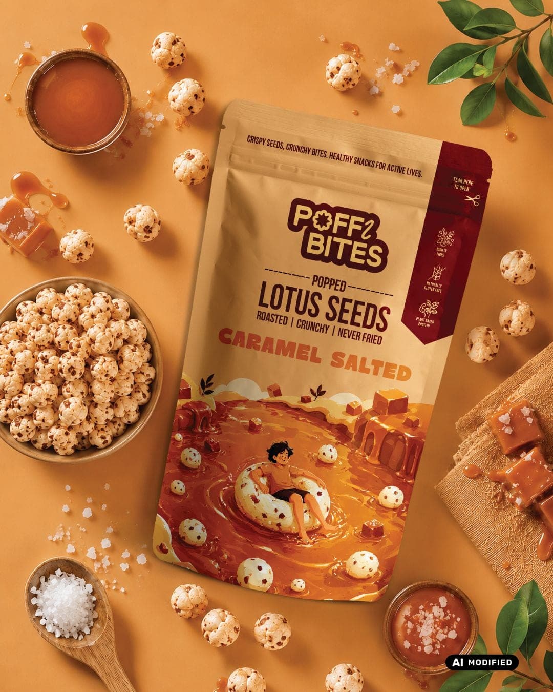 Poffibites | Popped Lotus Seeds – AI MODIFIED