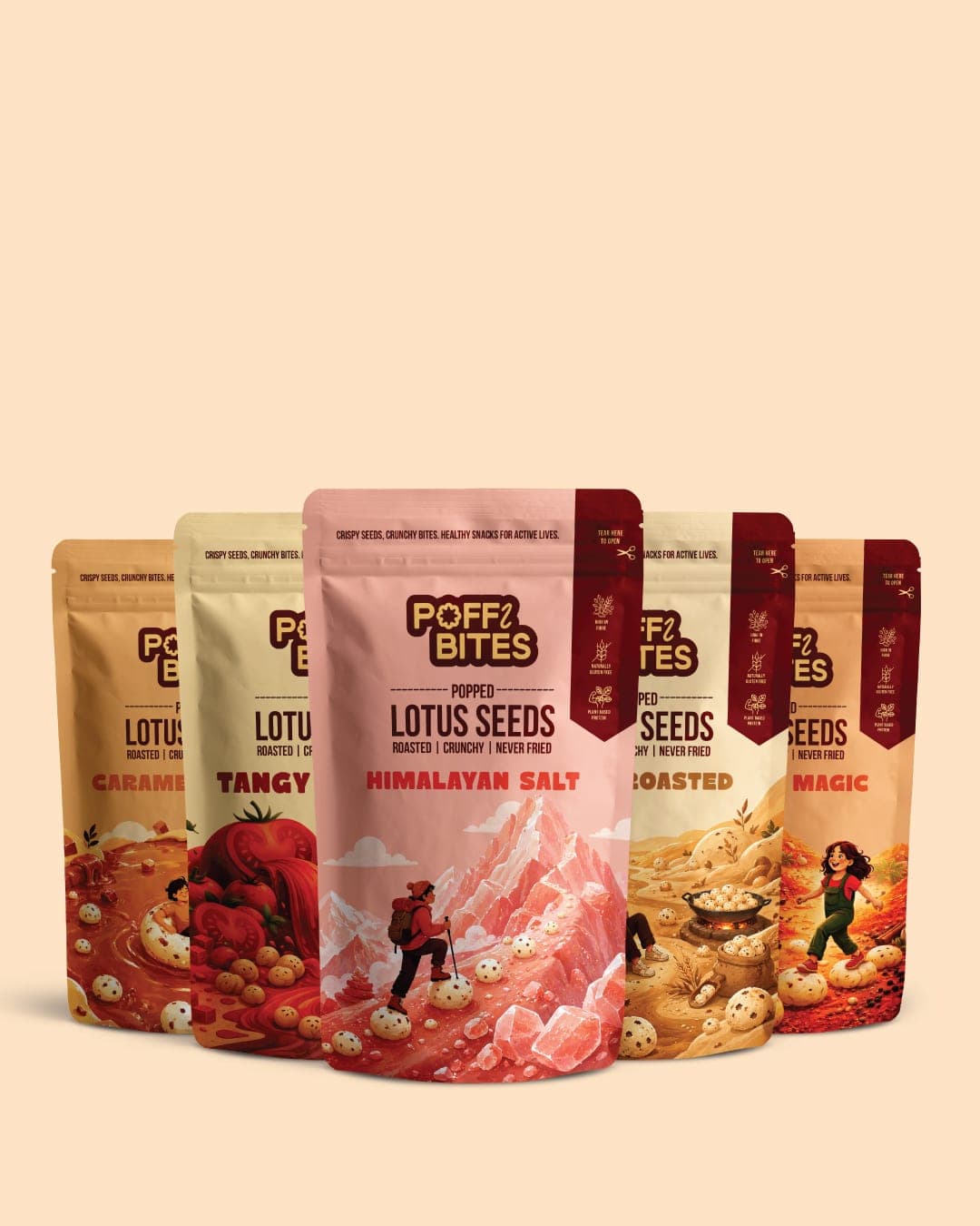 Poffibites | Popped Lotus Seeds