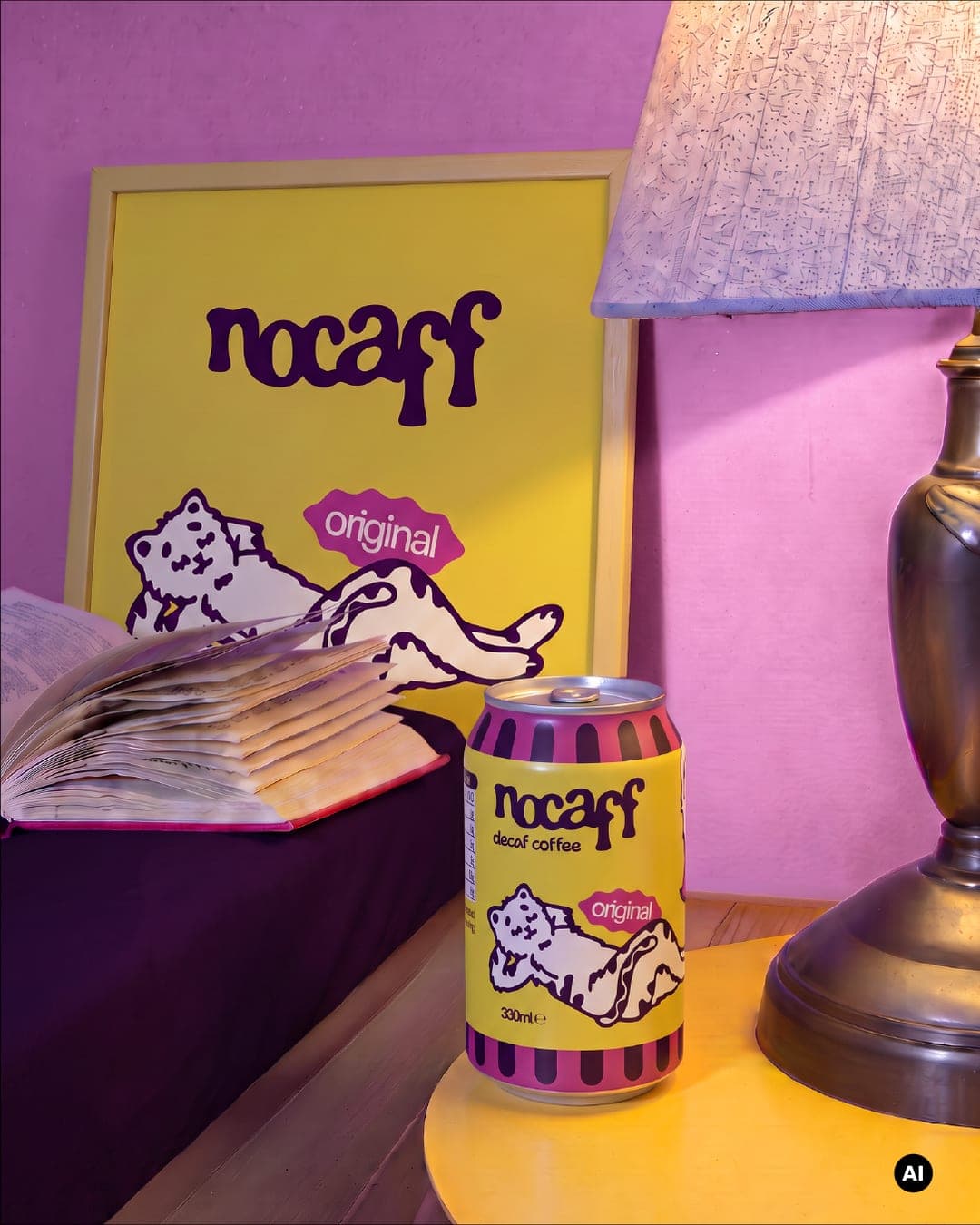 nocaff - Decaf Coffee Branding