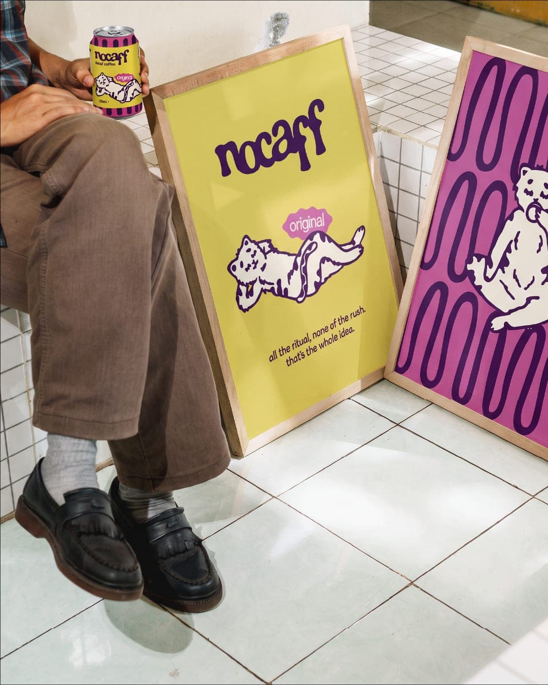 nocaff - Decaf Coffee Branding