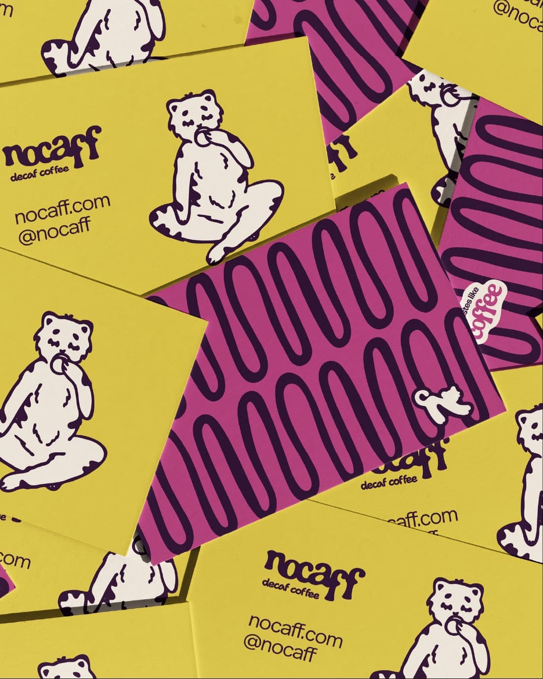 nocaff - Decaf Coffee Branding