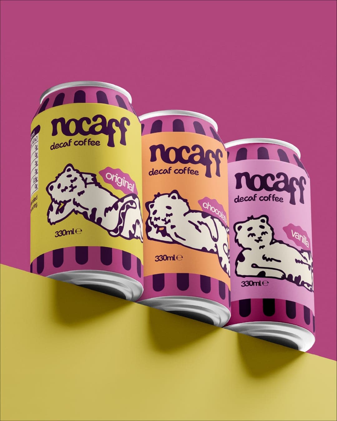 nocaff - Decaf Coffee Branding