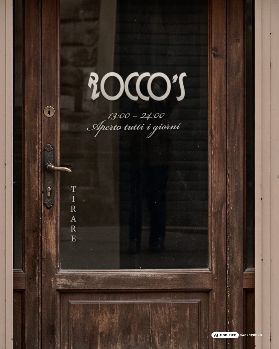 Rocco's – Hospitality & Travel identity by Helocrene, additional view 6 of 10, AI MODIFIED · background