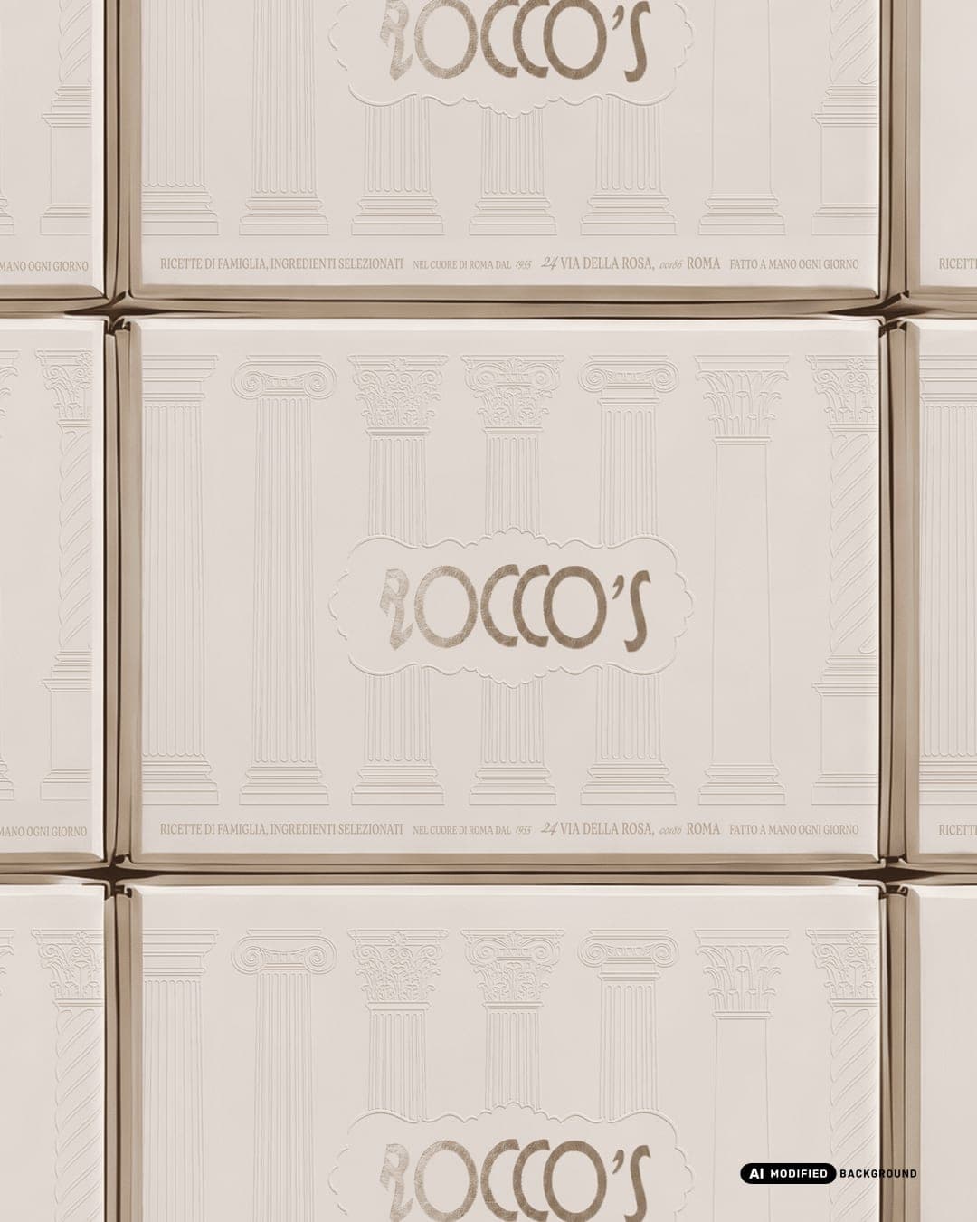 Rocco's – Hospitality & Travel identity by Helocrene, additional view 9 of 10, AI MODIFIED · background