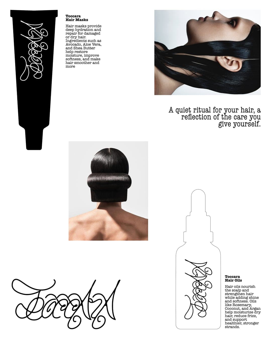 Toccara Hair Care – Beauty & Personal Care identity by Velloso, additional view 6 of 7