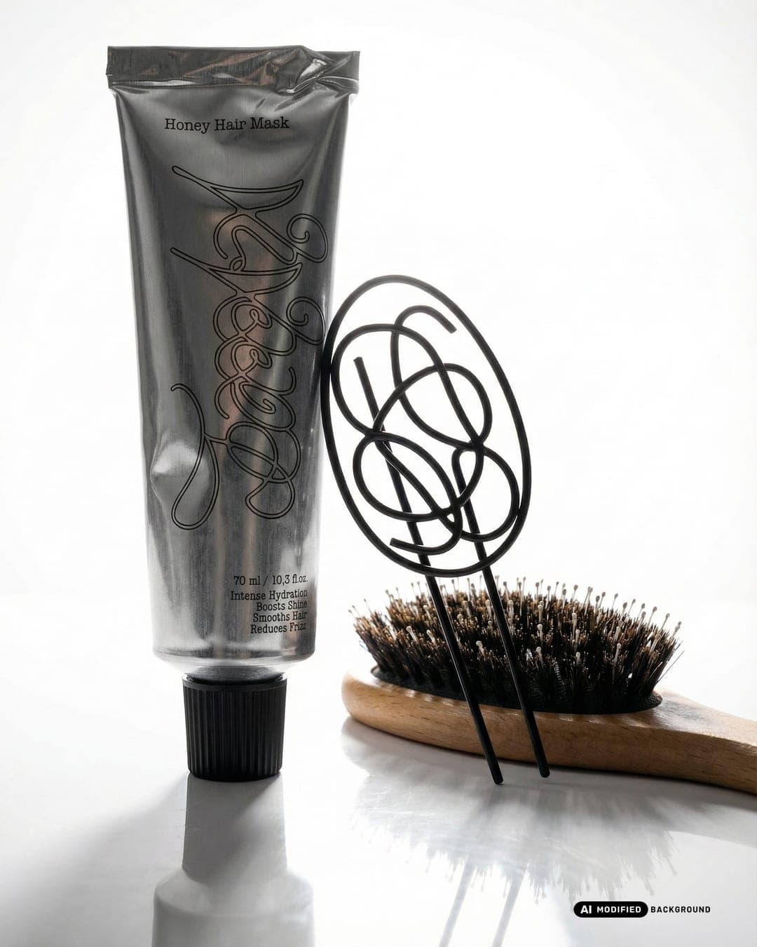 Toccara Hair Care – Beauty & Personal Care identity by Velloso, additional view 5 of 7, AI MODIFIED · background