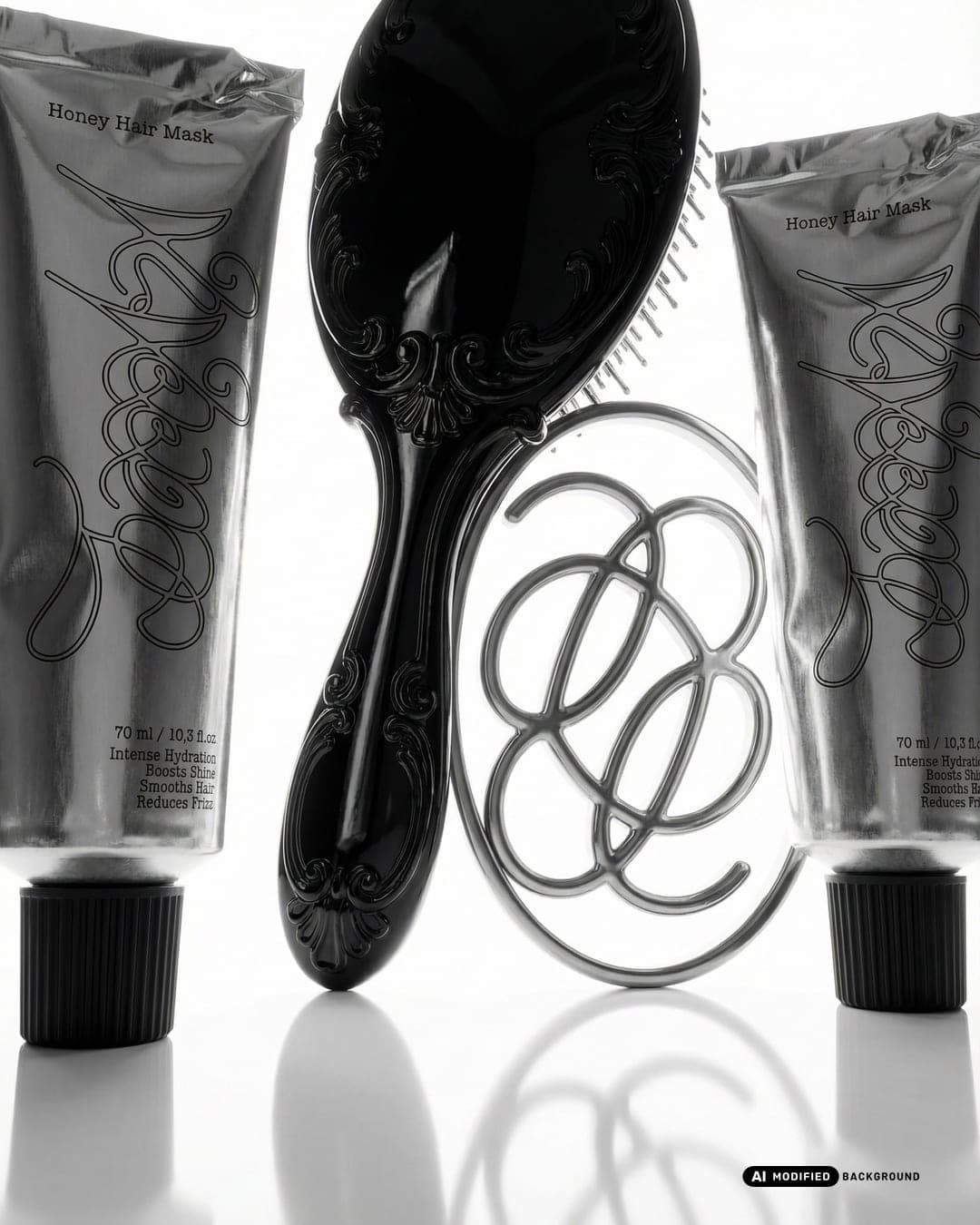 Toccara Hair Care – Beauty & Personal Care identity by Velloso, additional view 2 of 7, AI MODIFIED · background